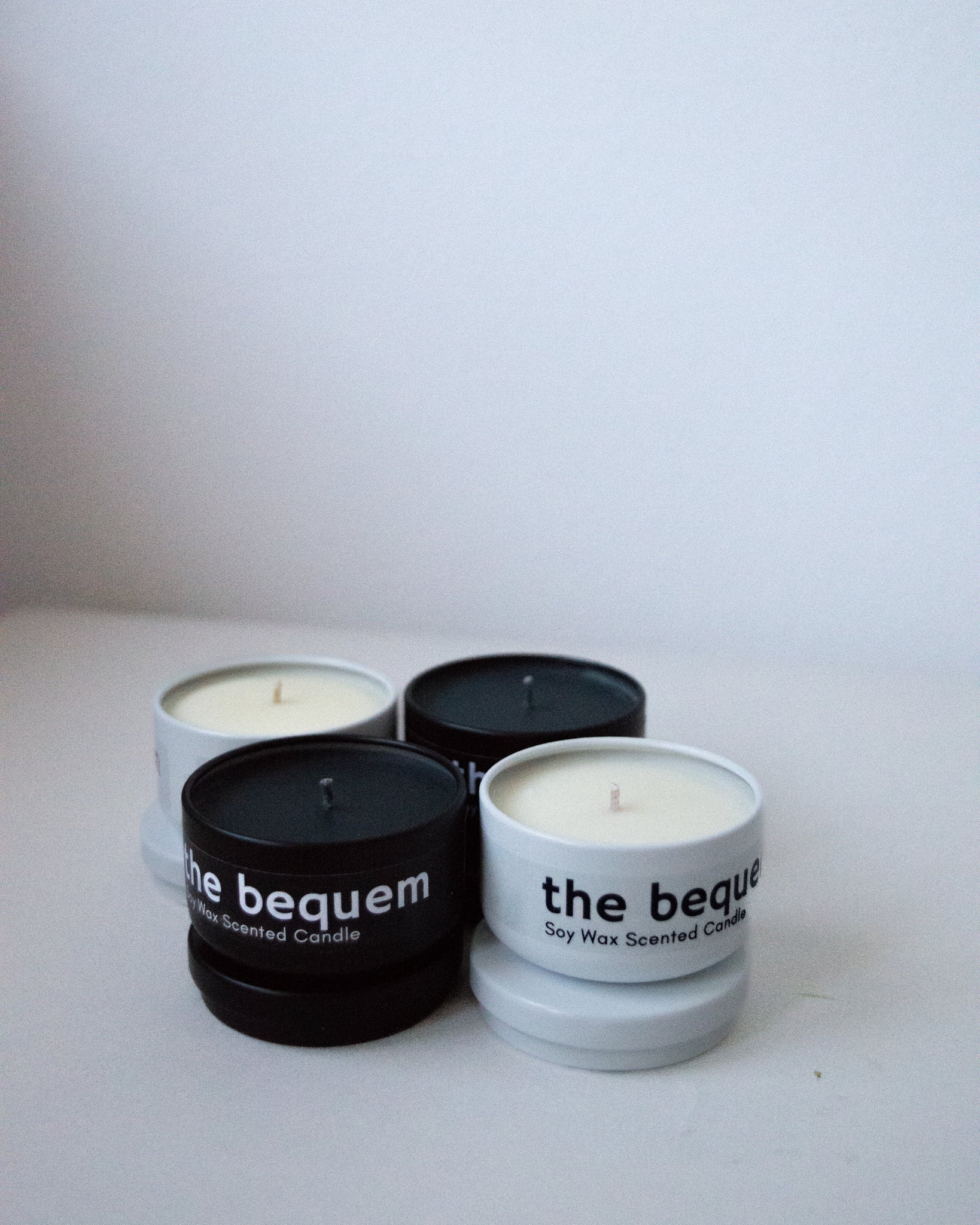 Warm Vanilla Travel Candles - The Bequem