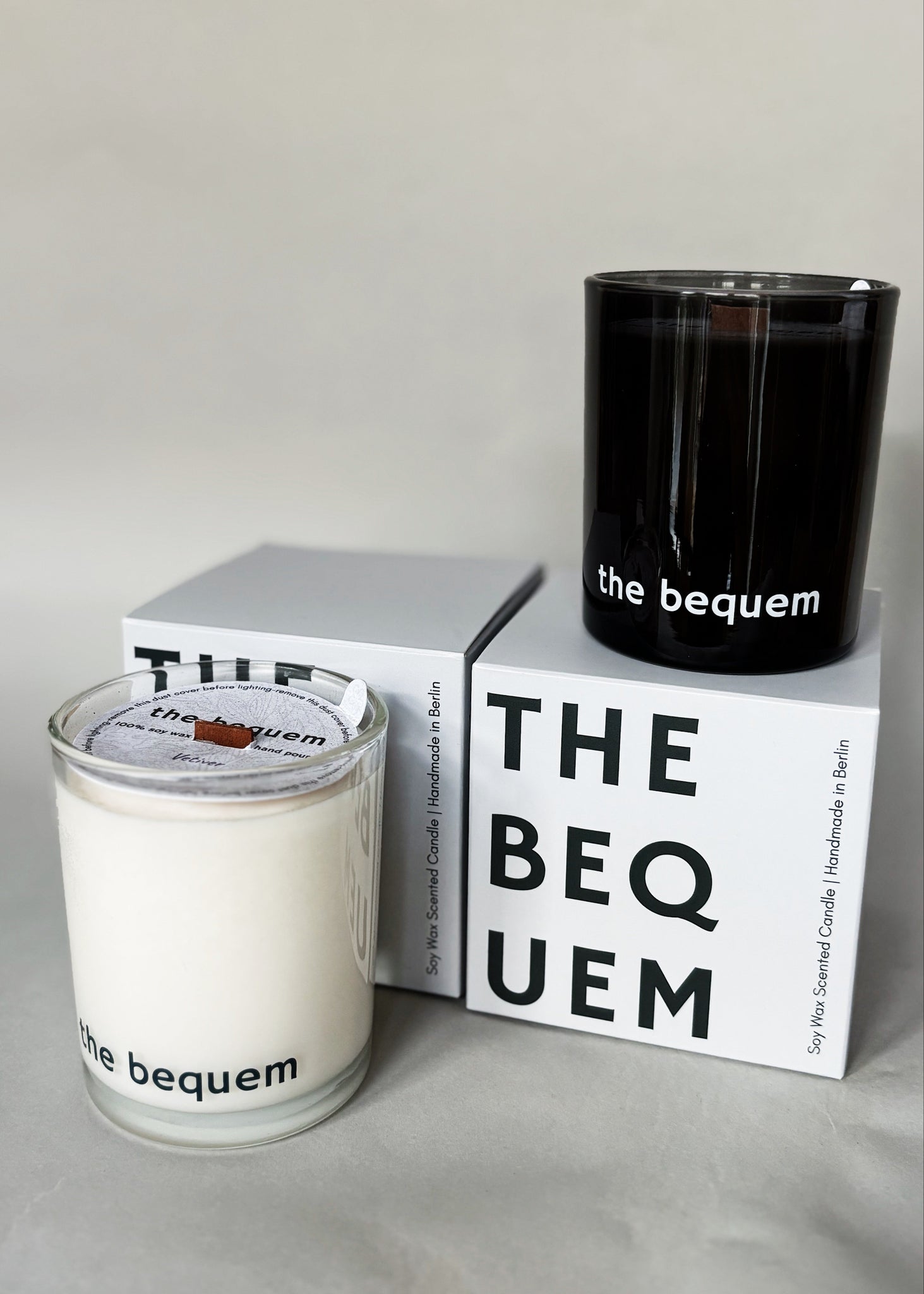 BLACK & WHITE Classic Candles Set